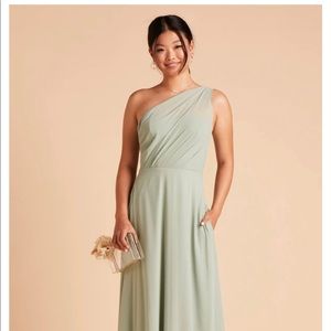 Birdy Grey Kira Bridesmaid dress, size small, sage